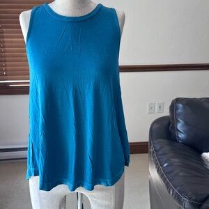 American Eagle Outfitters Teal Tank Top
